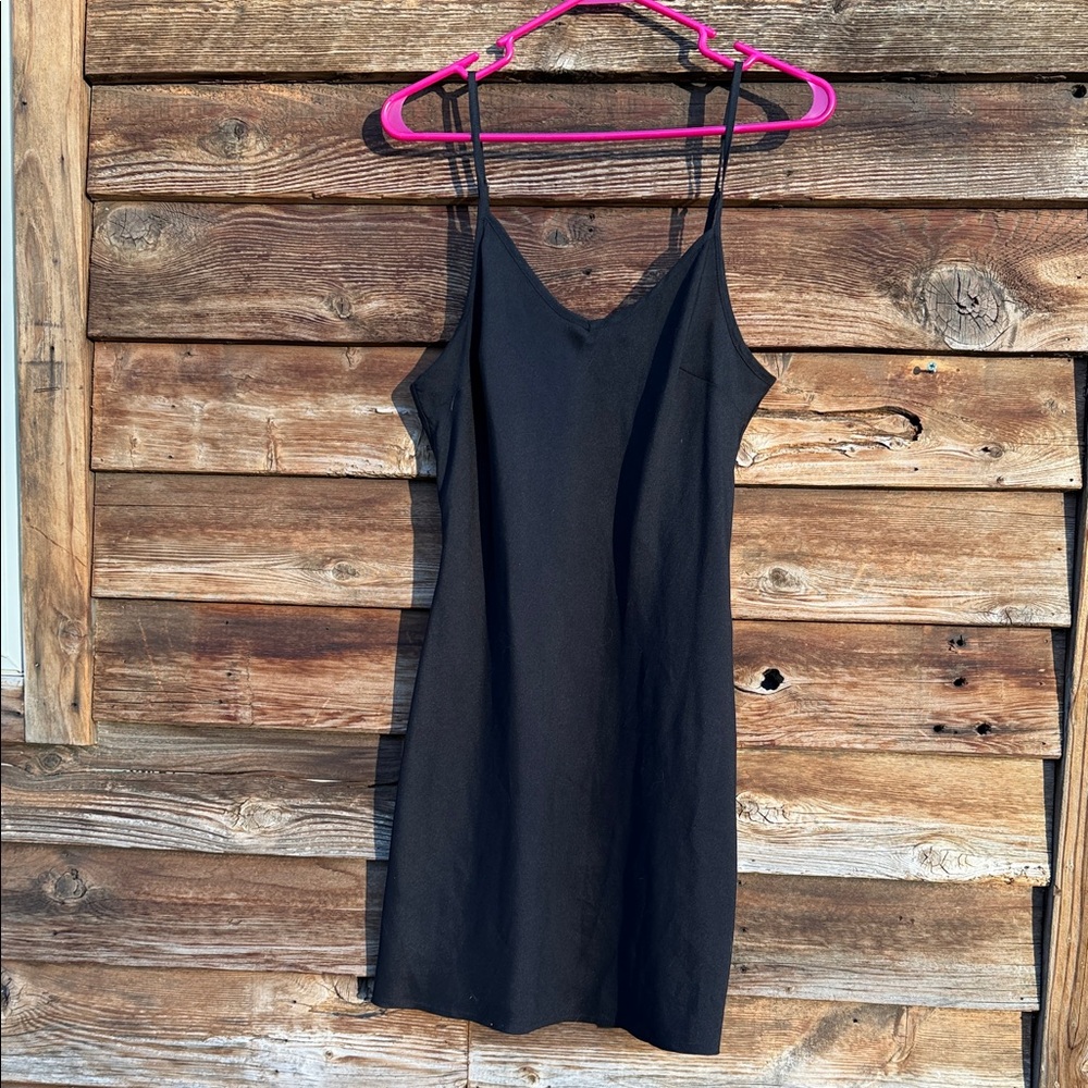 Lucky brand Black Slip Dress